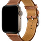Apple Watch Uyumlu Multi Hole Deri Kordon Briars  bikordon