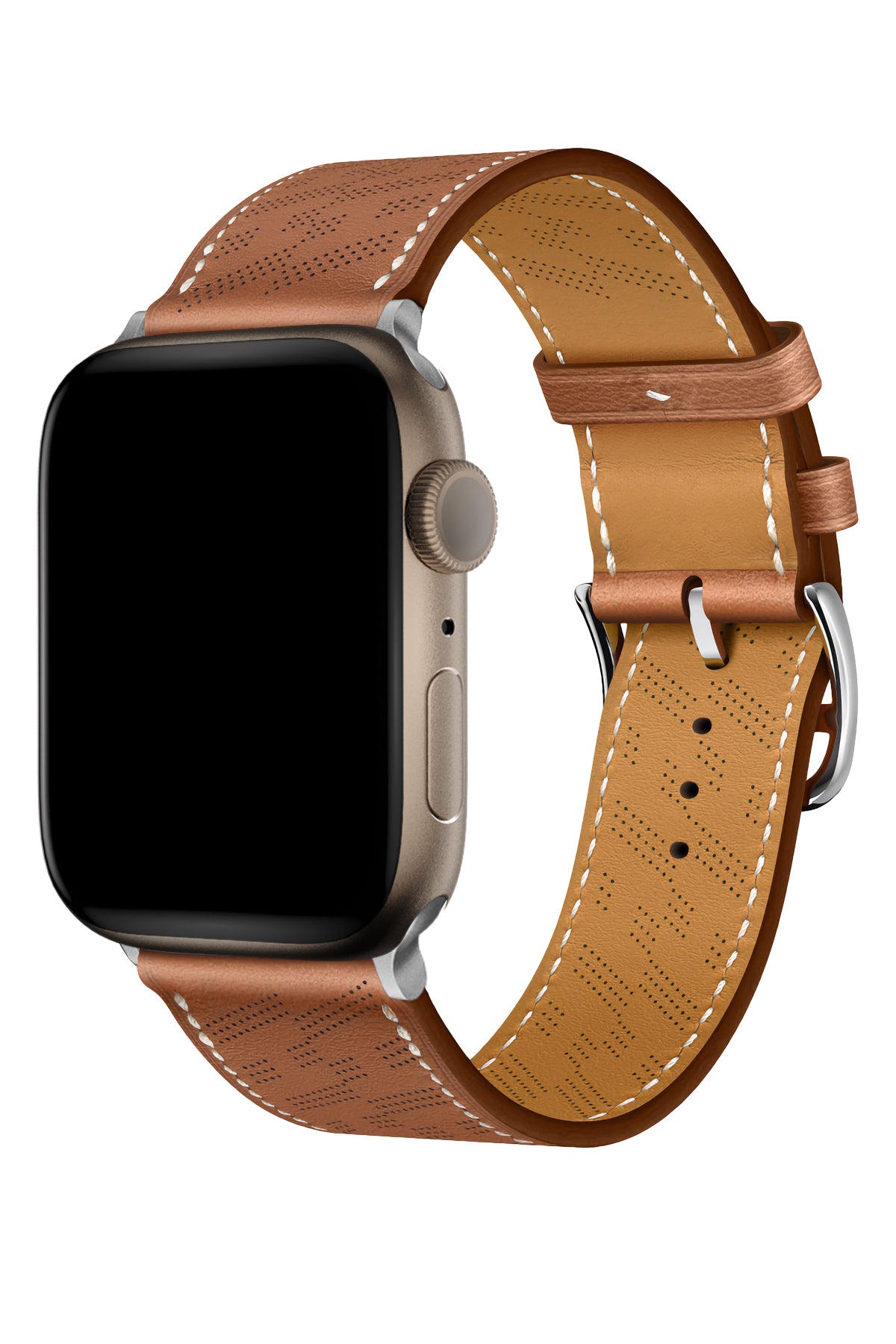 Apple Watch Uyumlu Multi Hole Deri Kordon Briars  bikordon