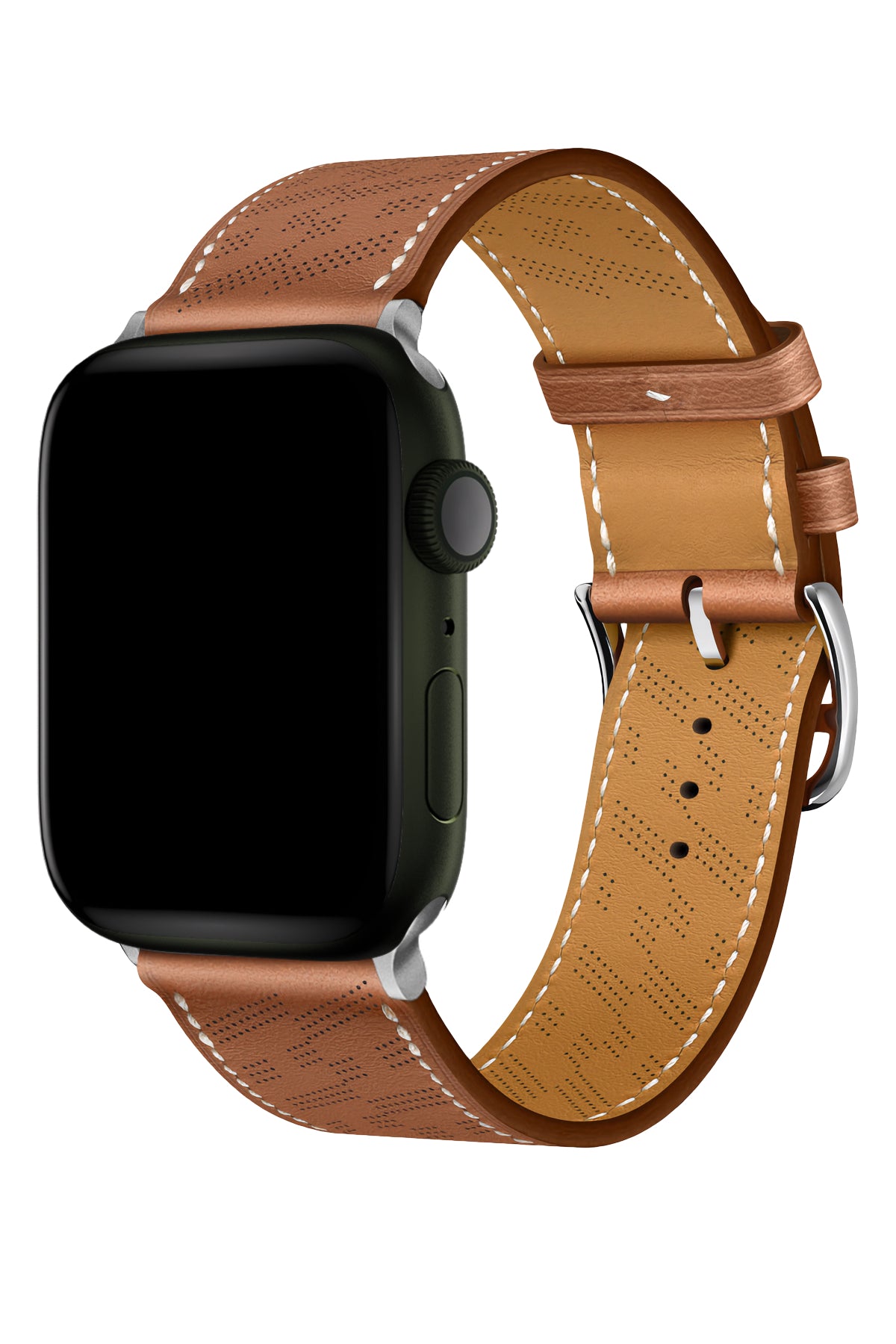 Apple Watch Uyumlu Multi Hole Deri Kordon Briars  bikordon