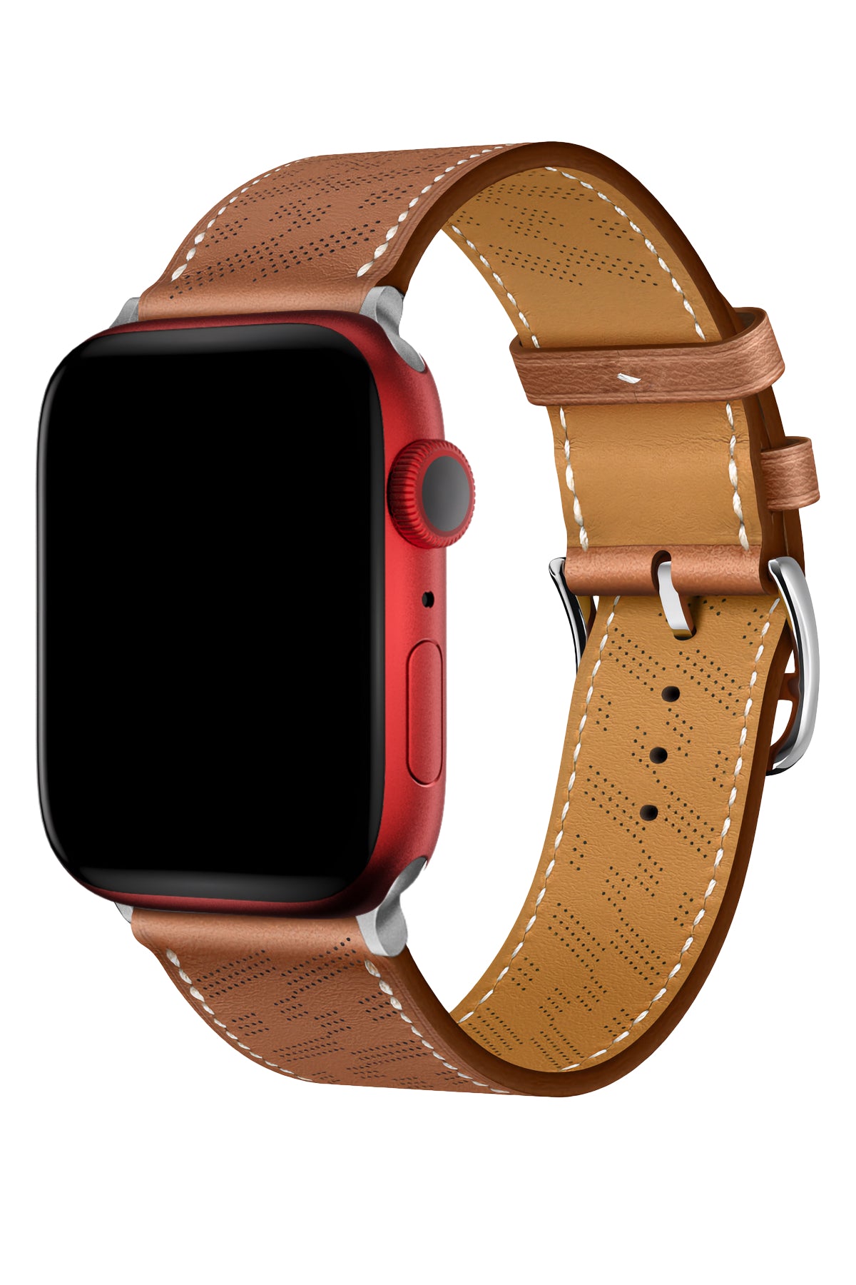 Apple Watch Uyumlu Multi Hole Deri Kordon Briars  bikordon
