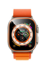 Apple Watch Ultra Compatible Metal Framed Screen Protector Butternut 