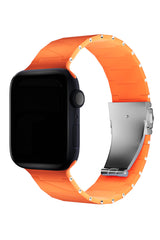 Apple Watch Uyumlu Cross Loop Silikon Kordon Calypso