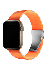 Apple Watch Uyumlu Cross Loop Silikon Kordon Calypso