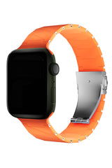 Apple Watch Uyumlu Cross Loop Silikon Kordon Calypso