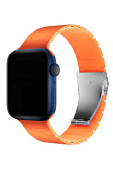 Apple Watch Uyumlu Cross Loop Silikon Kordon Calypso