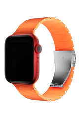 Apple Watch Uyumlu Cross Loop Silikon Kordon Calypso