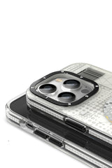 Youngkit Kamuflaj iPhone 14 Pro Magsafe Beyaz Kılıf