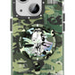Youngkit Camouflage iPhone 14 Plus Magsafe Green Case 