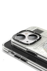 Youngkit Kamuflaj iPhone 14 Plus Magsafe Beyaz Kılıf
