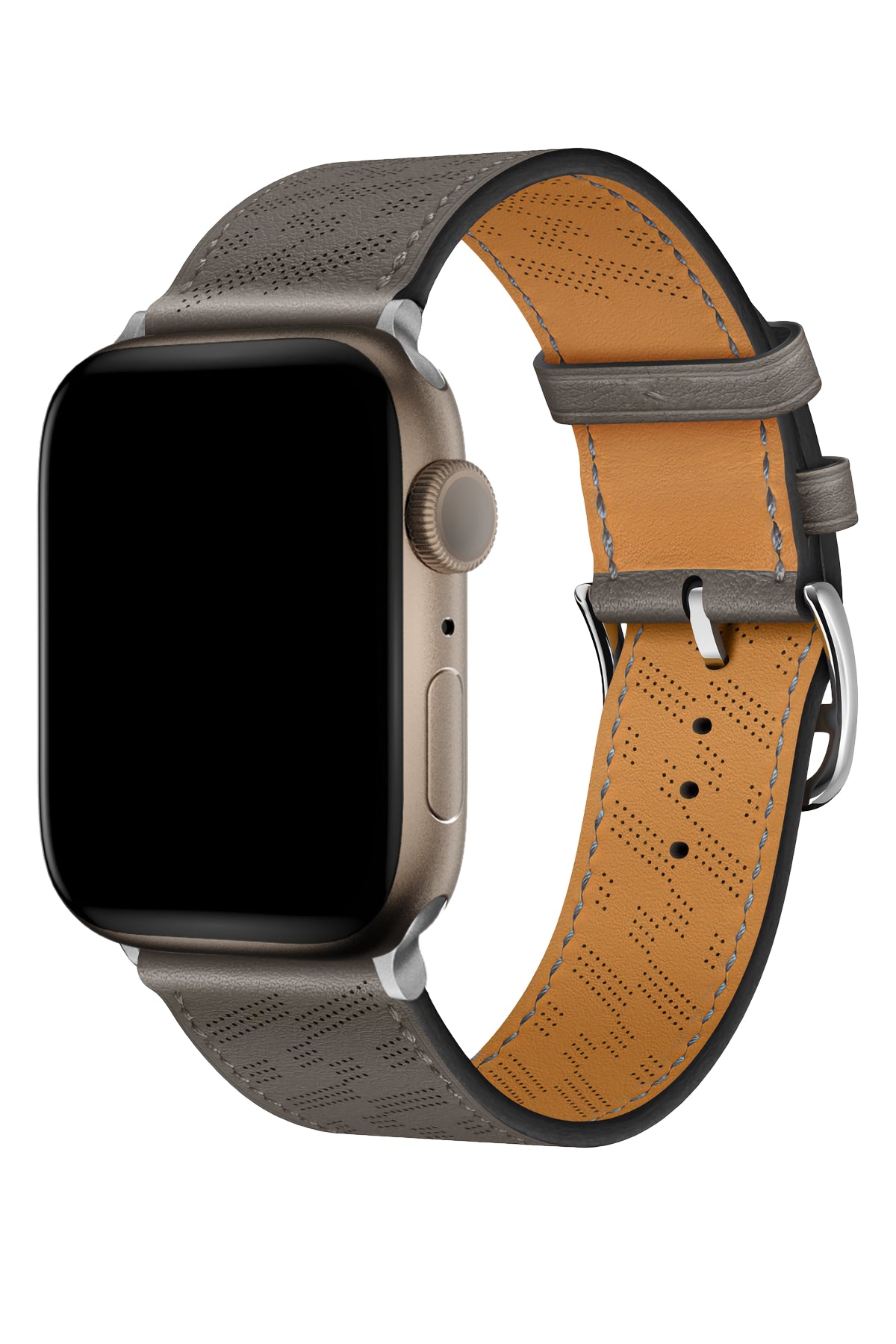 Apple Watch Uyumlu Multi Hole Deri Kordon Caparol  bikordon