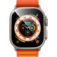 Apple Watch Ultra Uyumlu Metal Çerçeveli Ekran Koruyucu Clay  bikordon