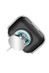 Apple Watch Uyumlu Bumper Taşlı Parlak Kasa Clearity