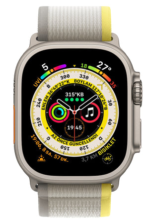 Apple Watch Uyumlu Trail Loop Kordon Crea  bikordon