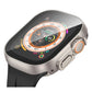 Apple Watch Ultra Uyumlu Ekran Koruyucu Kasa Starlight  bikordon