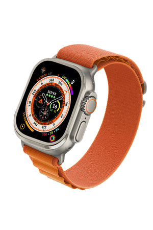 Apple Watch Ultra Uyumlu Metal Çerçeve Koruyucu Dark Starlight  bikordon