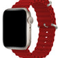 Apple Watch Compatible Ocean Silicone Band Desire