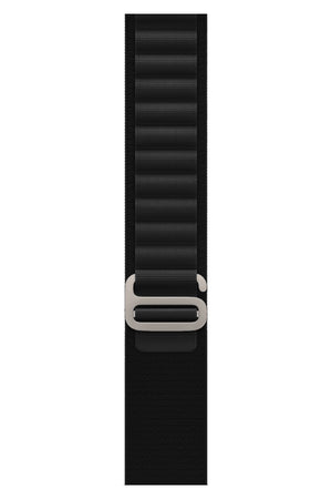 Apple Watch Uyumlu Alpine Loop Kordon Ebony