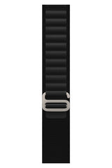Apple Watch Uyumlu Alpine Loop Kordon Ebony