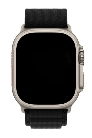 Apple Watch Compatible Alpine Loop Band Ebony 