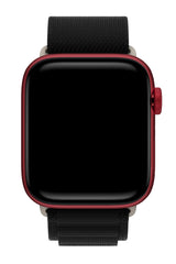 Apple Watch Uyumlu Alpine Loop Kordon Ebony