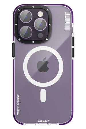 Youngkit Exquisite iPhone 14 Pro Max Magsafe Derin Mor Kılıf