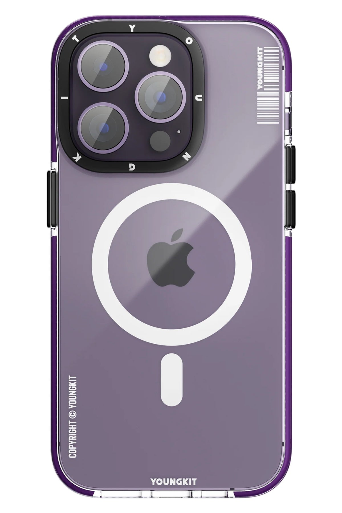 Youngkit Exquisite iPhone 14 Pro Max Magsafe Derin Mor Kılıf  Youngkit