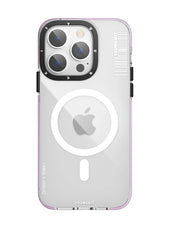 Youngkit Exquisite iPhone 14 Pro Max Magsafe Pembe Kılıf