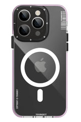 Youngkit Exquisite iPhone 14 Pro Magsafe Pembe Kılıf