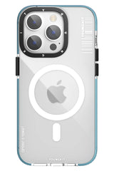 Youngkit Exquisite iPhone 14 Pro Magsafe Blue Case 