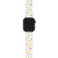 Apple Watch Uyumlu UV Baskılı Silikon Kordon Fishie