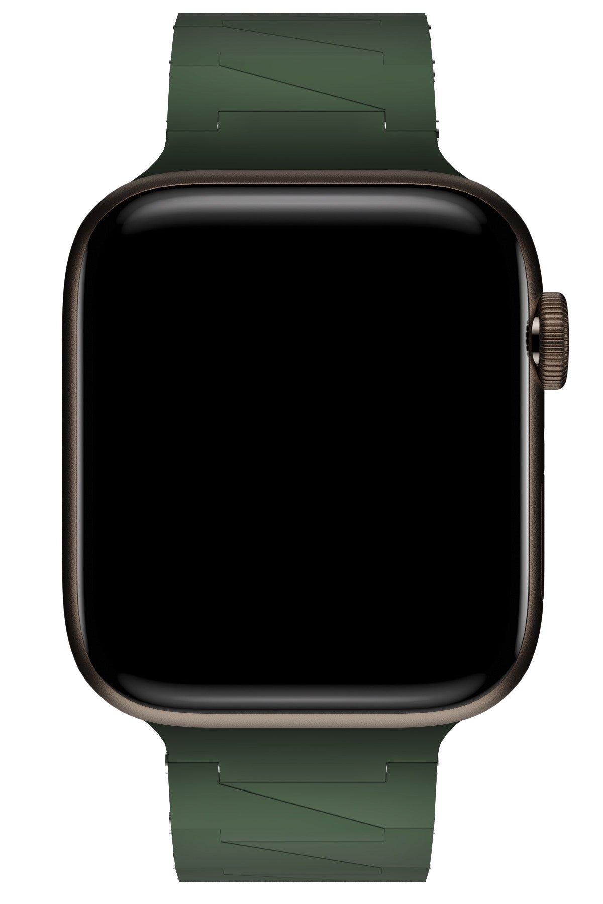 Apple Watch Uyumlu Cross Loop Silikon Kordon Forest  bikordon