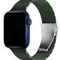 Apple Watch Compatible Cross Loop Silicone Band Forest 