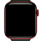 Apple Watch Uyumlu Cross Loop Silikon Kordon Forest