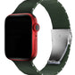 Apple Watch Uyumlu Cross Loop Silikon Kordon Forest