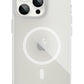 Youngkit Glaze iPhone 14 Pro Şeffaf Kılıf Gümüş Kamera Çerçeveli  Youngkit