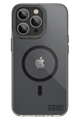 Youngkit Glaze iPhone 13 Pro Max Transparent Case with Black Camera Frame 