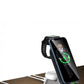 Green Lion Apple Watch iPhone Airpods Uyumlu Wireless Hızlı Şarj Standı 15w  Green Lion