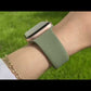 Apple Watch Uyumlu Silikon Spor Kordon Davy Yeşil bikordon
