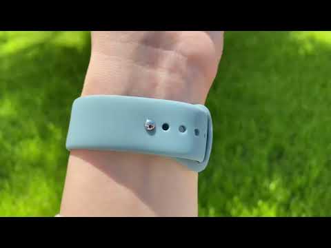 Apple Watch Uyumlu Silikon Spor Kordon Kaktüs Yeşil bikordon