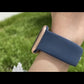 Apple Watch Uyumlu Silikon Spor Kordon Lacivert bikordon