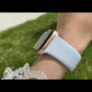 Apple Watch Compatible Silicone Sport Band Alice Blue 