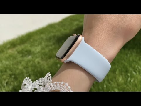 Apple Watch Uyumlu Silikon Spor Kordon Alice Mavi bikordon