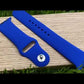 Apple Watch Uyumlu Silikon Spor Kordon Koyu Mavi bikordon