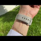Apple Watch Uyumlu Silikon Spor Kordon Gri bikordon