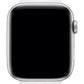 Apple Watch Uyumlu Silikon Delikli Spor Kordon Beyaz Gökkuşağı  bikordon