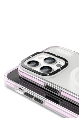 Youngkit Jane Sand iPhone 14 Pro Max Magsafe Buzlu Pembe Kılıf  Youngkit