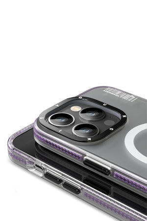 Youngkit Jane Sand iPhone 14 Pro Magsafe Buzlu Derin Mor Kılıf  Youngkit