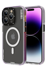 Youngkit Jane Sand iPhone 13 Pro Max Magsafe Buzlu Derin Mor Kılıf