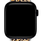 Apple Watch Uyumlu UV Baskılı Silikon Kordon Leopart