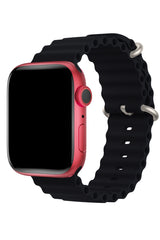 Apple Watch Uyumlu Ocean Silikon Kordon Licorice